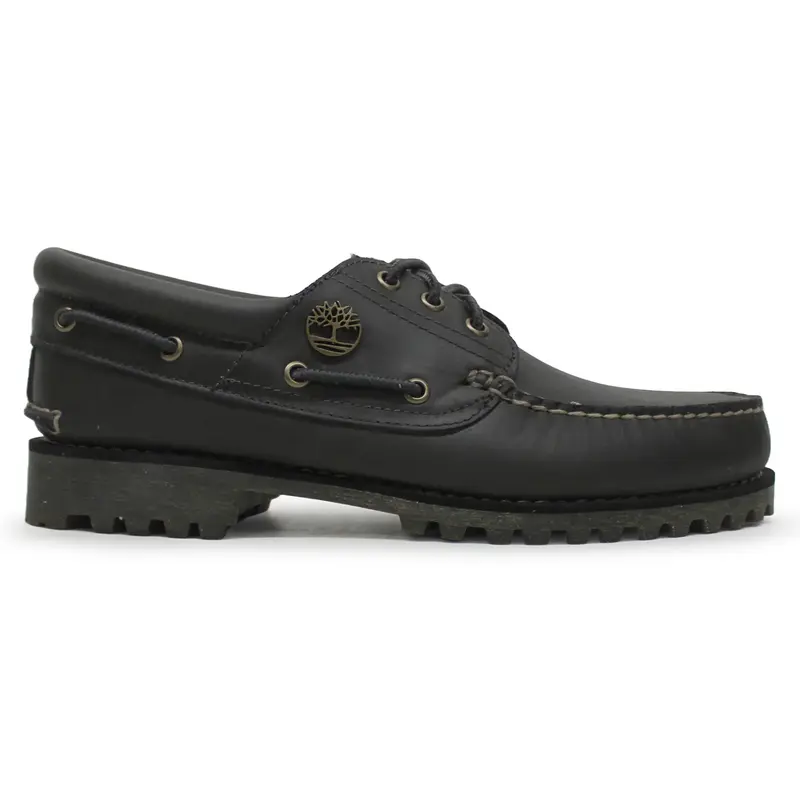 Timberland Authentic Boat Full Grain Leather Men's Boat Shoes - Medium Grey - Size:US 11 Men