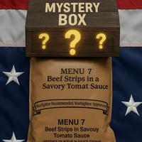 Military MRE Single Meal Random Flavor Mystery box