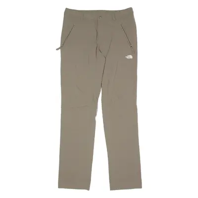 THE NORTH FACE Outdoor Womens Trousers Grey Regular Straight Nylon W32 L32