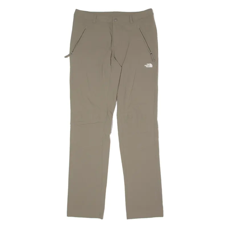 THE NORTH FACE Outdoor Womens Trousers Grey Regular Straight Nylon W32 L32