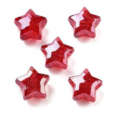 UV Plating Acrylic European Beads