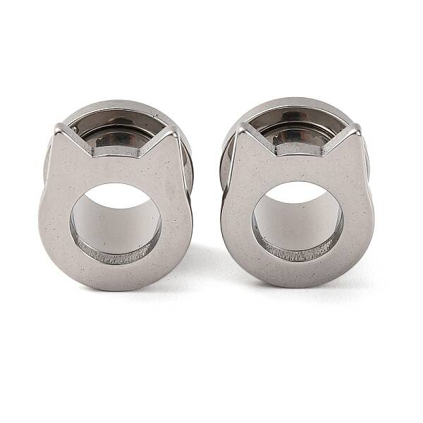 Non-Tarnish 304 Stainless Steel Ear Plugs Gauges