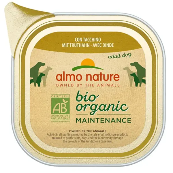 Almo nature Bio Organic Maintenance with Turkey - 100GR