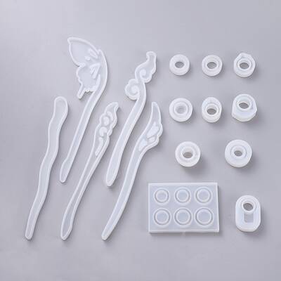 DIY Ring & Hair Stick Silicone Molds