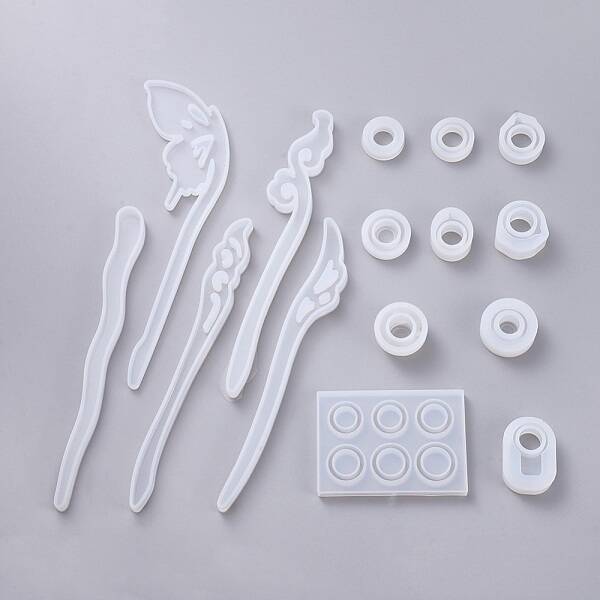 DIY Ring & Hair Stick Silicone Molds