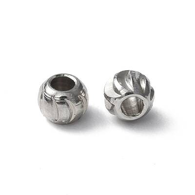 Non-Tarnish 201 Stainless Steel Beads