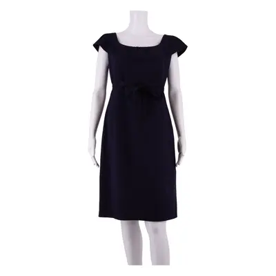 LAURA ASHLEY Womens Shift Dress Blue Short Sleeve Knee Length UK 10
