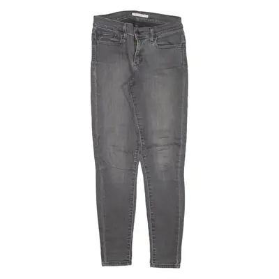 LEVI'S Womens Jeans Grey Slim Skinny W27 L30