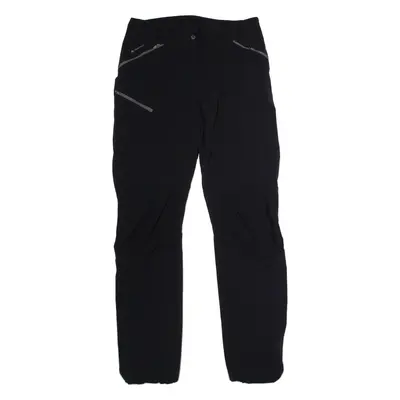 QUECHUA Outdoor Womens Trousers Black Regular Straight W30 L30