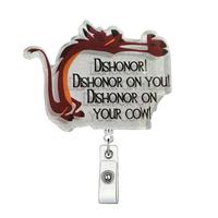 Fun Retractable Badge Scroll, 1/3/5/10pcs Acrylic Name Badge Clip, Suitable for Nurses, Jobs, Volunteers, Office Workers