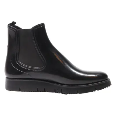 SCHOLL Wellie Boots Black Synthetic Womens UK 6
