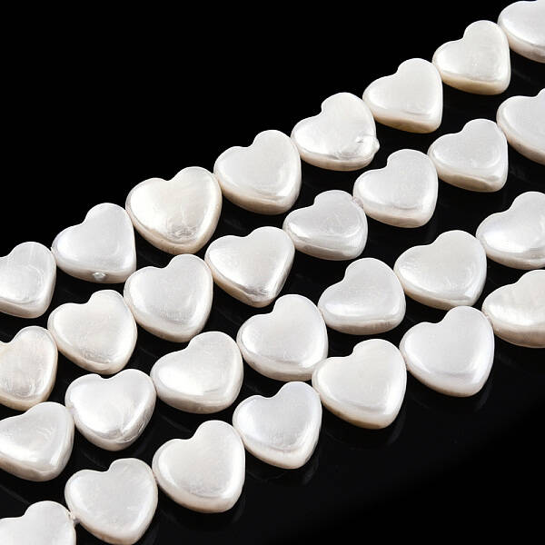 Natural Freshwater Shell Beads Strands