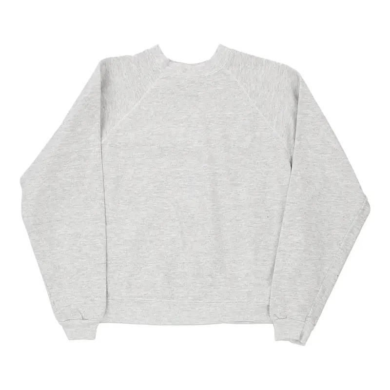 Age 11-12 Tultex Sweatshirt - Medium Grey Cotton