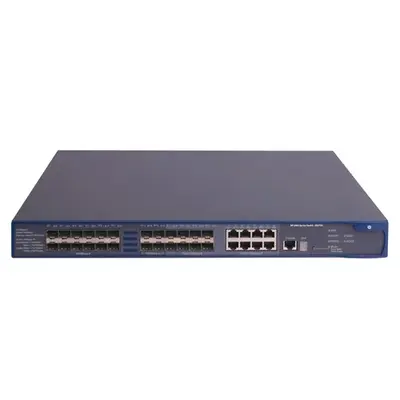 JD379AR HP 5500 Series A5500-24G-SFP 16 x SFP Ports 1GBase-X + 8 x Dual Personality RJ-45/SFP Ports + 2 x Open Module Slots L...
