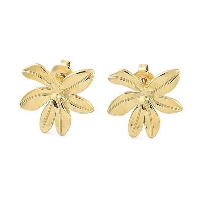 Ion Plating(IP) 304 Stainless Steel Stud Earrings