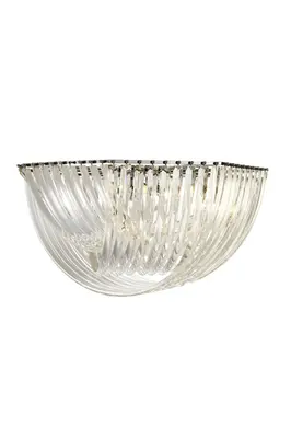 Lucite Loop Flush Mount | Eichholtz Hyeres