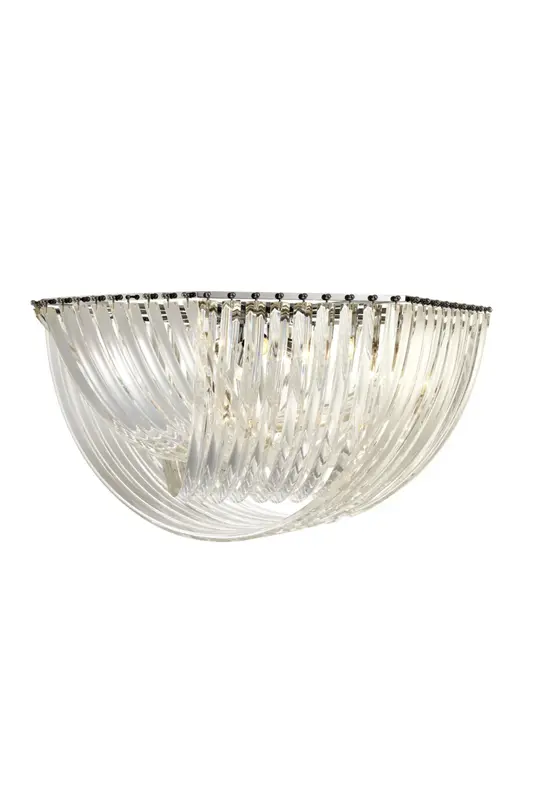 Lucite Loop Flush Mount | Eichholtz Hyeres