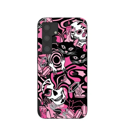 Black Spellbound Ghouls Samsung Galaxy S24 Case