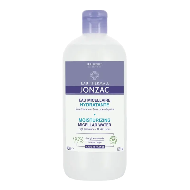 Jonzac Thermal Water Organic Rehydrated Hydrating Micellar Water 2x500ml