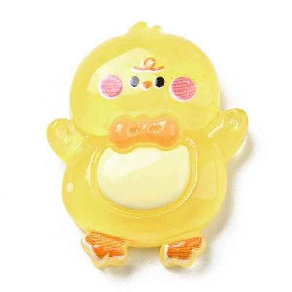 Cartoon Transparent Resin Cabochons