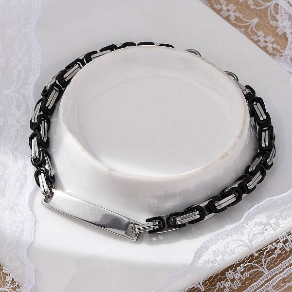 201 Stainless Steel ID Bracelets