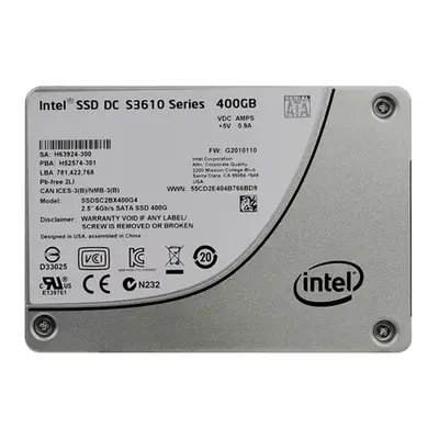 Intel SSDSC2BX400G401 | DC S3610 400GB Multi-Level Cell SATA 6Gb/s 2.5-Inch Solid State Drive