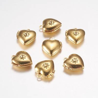 Brass Locket Pendants