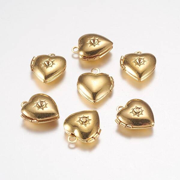 Brass Locket Pendants