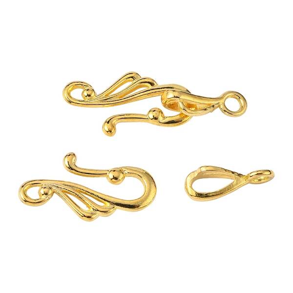Tibetan Style Hook and Eye Clasps