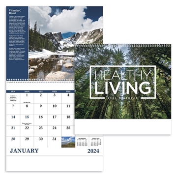 100 Promotional Healthy Living - Spiral - FSC Certified & UV ...