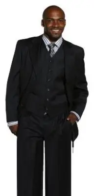 Plus Size Mens Suits - Plus Size Business Suits Black