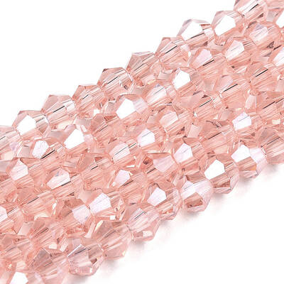 Transparent Glass Beads Strands