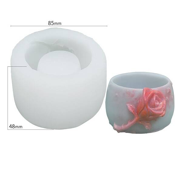 Potted Succulent DIY Food Grade Silicone Mold