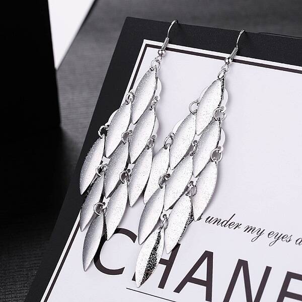 Fashionable Alloy Tassel Earrings