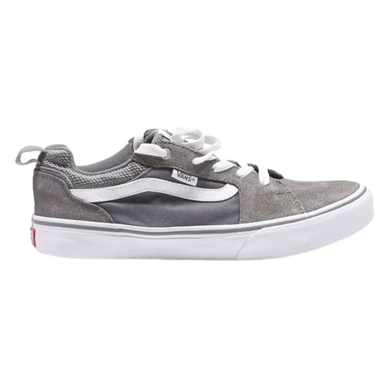 VANS Authentic Low Top Trainers Grey Canvas Womens UK 5