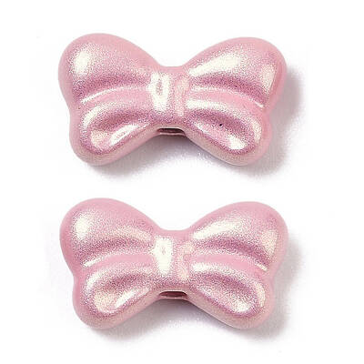 Spray Painted Alloy Beads