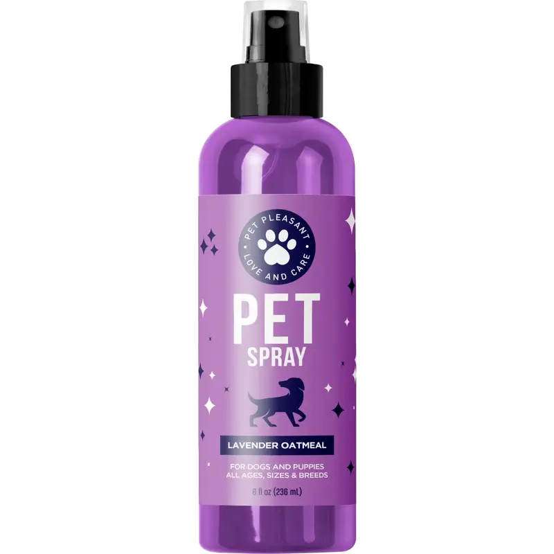 Lavender Oil Dog Deodorizing Spray - Dog Spray for Smelly Dogs and Puppies and Calming Spray with Lavender Essential Oil - Li...