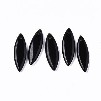 Natural Black Obsidian Pendants