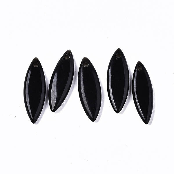 Natural Black Obsidian Pendants