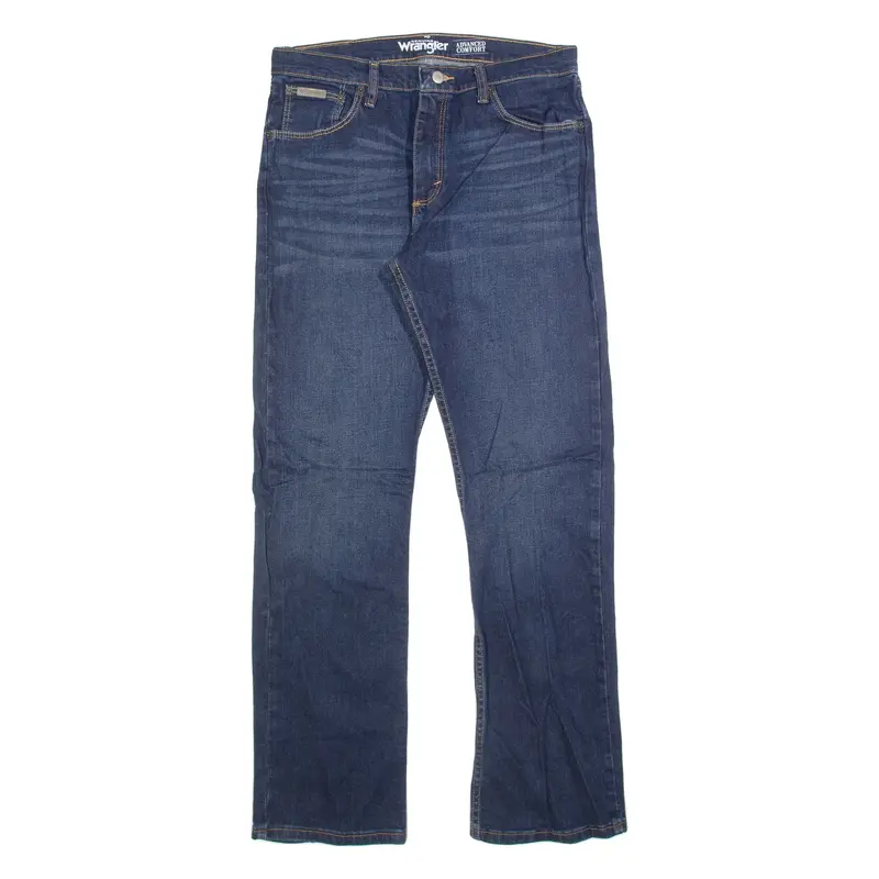 WRANGLER Mens Jeans Blue Regular Bootcut W31 L32