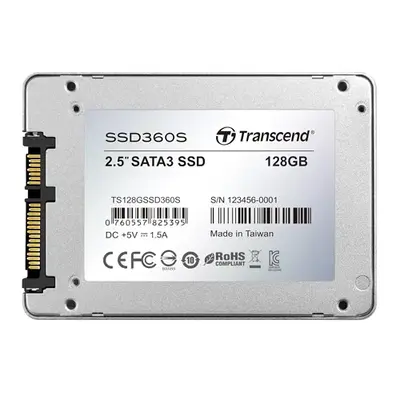 Transcend TS128GSSD360S | 128GB Multi-Level Cell SATA 6Gb/s 2.5-Inch Solid State Drive