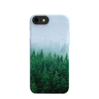 Powder Blue Forest Mist iPhone 6/6s/7/8/SE Case