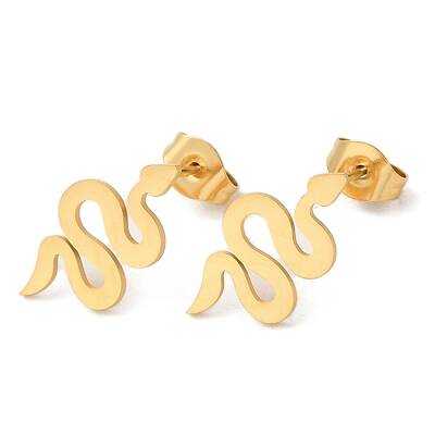 304 Stainless Steel Stud Earrings