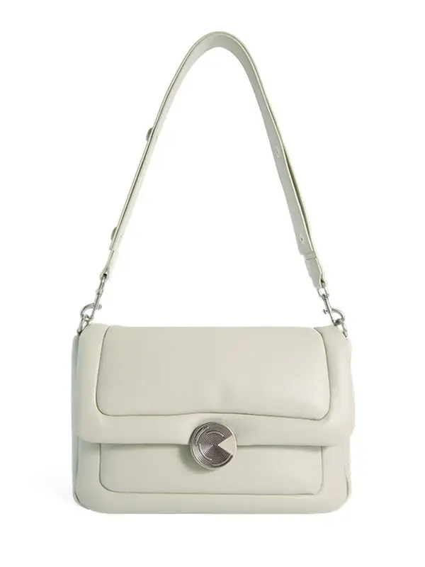 Smting leather mini flap bag