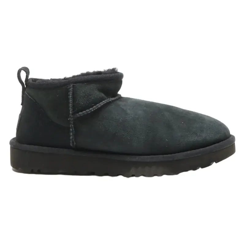 UGG Ankle Boots Black Synthetic Womens UK 5