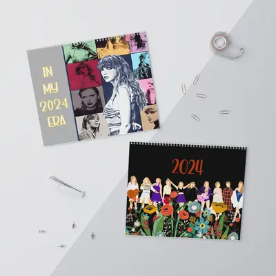 Eras Tour 2024 Wall Calendar, In My Eras Tour Taylor Swift Version Fan Gift For Her