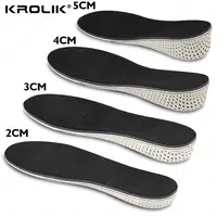 Memory Foam EVA Height Increase Templates Insole 2-5cm Breathable Ultra Light Elevated Sports Insoles For Men Women Shoes Ins...