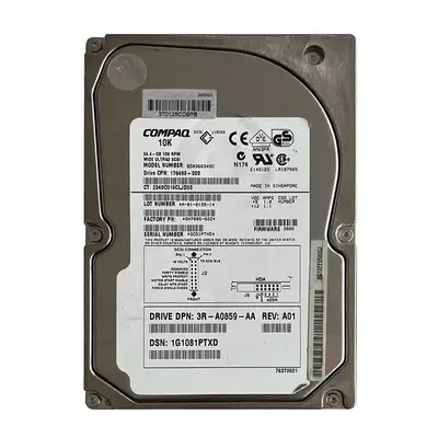 9N7006-022 Seagate 36GB Ultra-160 SCSI 10000 3.5-inch 4MB Hard Drive