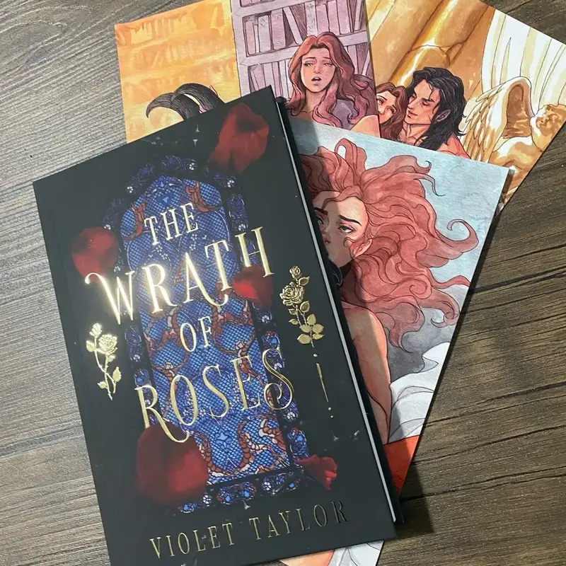Foil Cover **Special Edition Bundle** The Wrath of Roses by Violet Taylor (SFW/NSFW Prints Signed Special Edition Foil Cover ...