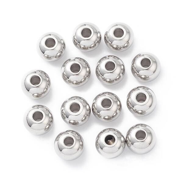 Tarnish Resistant 304 Stainless Steel Spacer Beads
